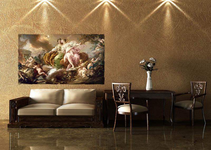 eleganza senza tempo murale home decoration